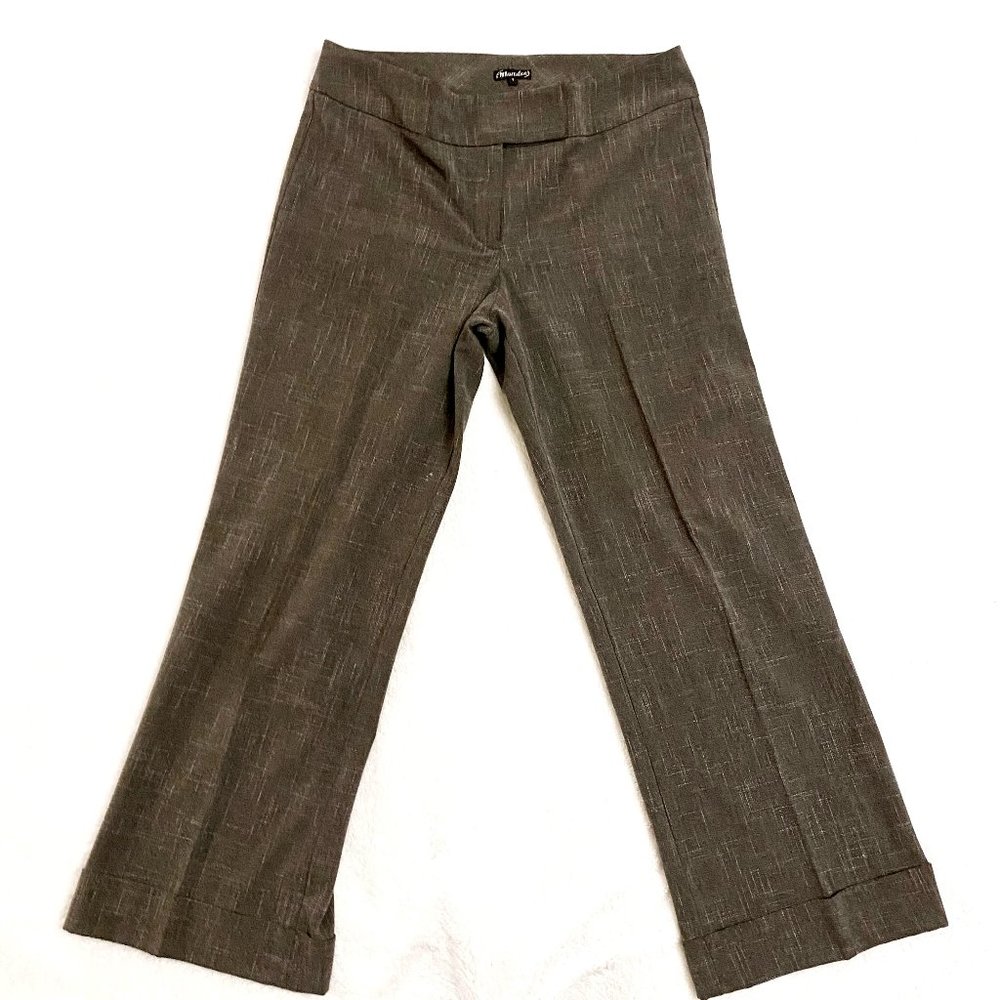 Grey Cropped Trousers (Size 7)